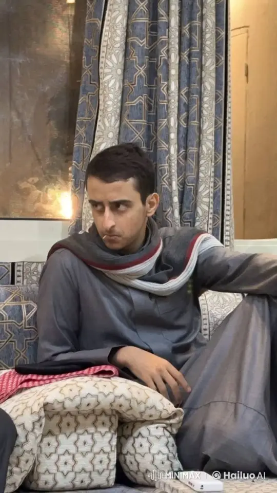 Young Man Reflects in Traditional Setting – AI Generated Video | Hailuo AI