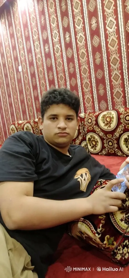 Young Man Smoking with Cards Against Decorative Background – AI Generated Video | Hailuo AI