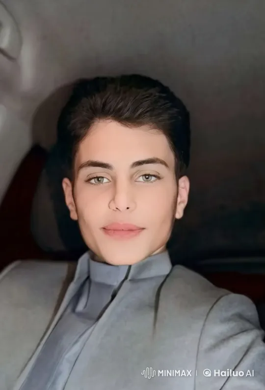 Formally Dressed Person Smoking in Dimly Lit Car – AI Generated Video | Hailuo AI