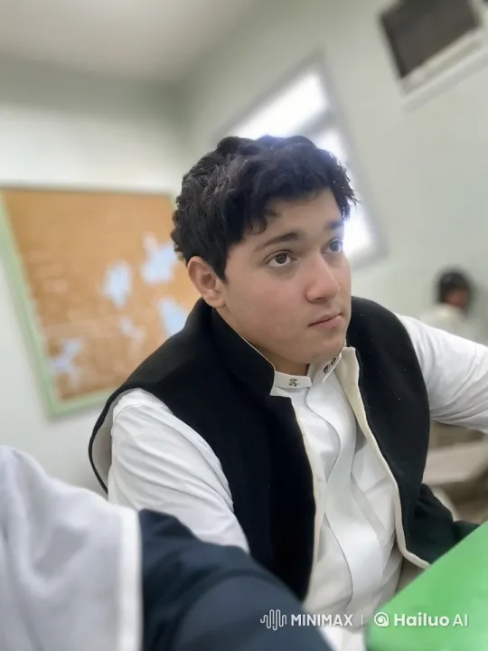 Young Man Contemplates in Classroom with Cigarette – AI Generated Video | Hailuo AI
