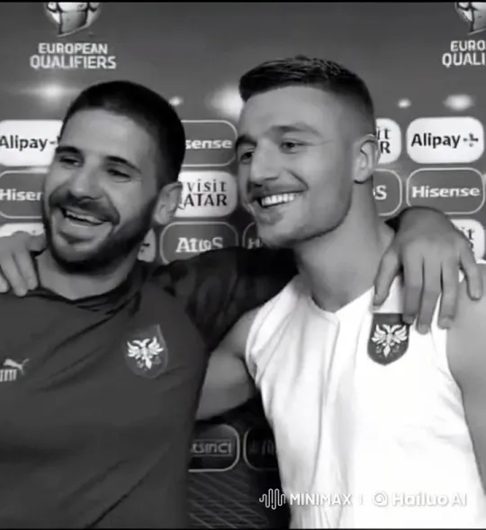 European Football Qualifiers: Smiling Men Chat Light-heartedly – AI Generated Video | Hailuo AI