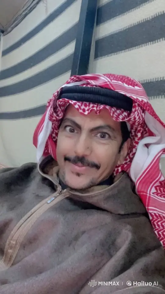 Traditional Attire and Smoking Scene with Calm Ambiance – AI Generated Video | Hailuo AI