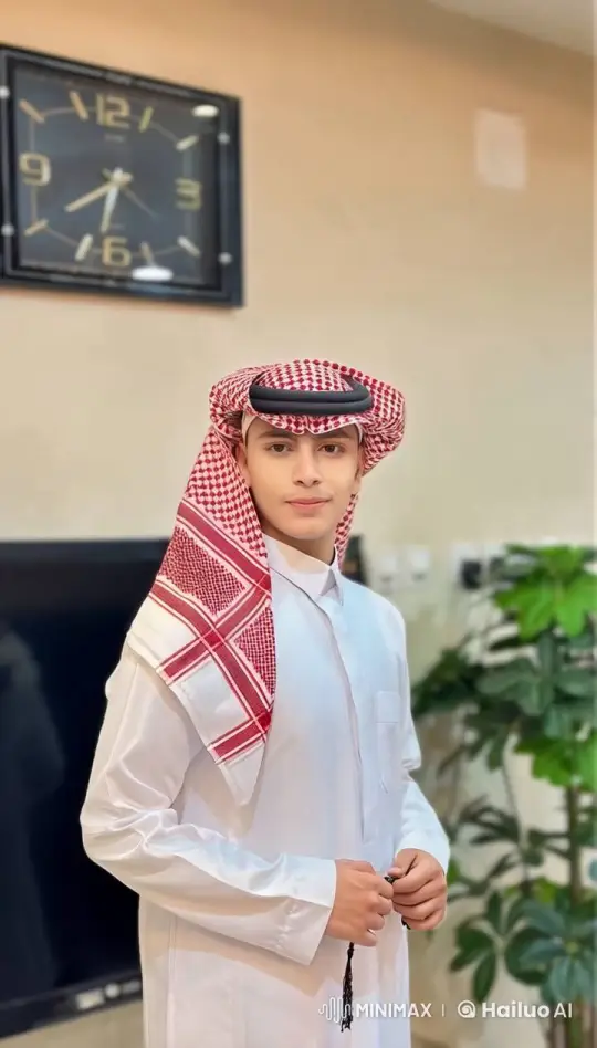 Young Man in Traditional Attire Smoking Calmly – AI Generated Video | Hailuo AI
