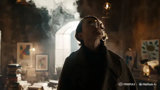 Contemplative Solitude: A Study in Elegance and Light – AI Generated Video | Hailuo AI