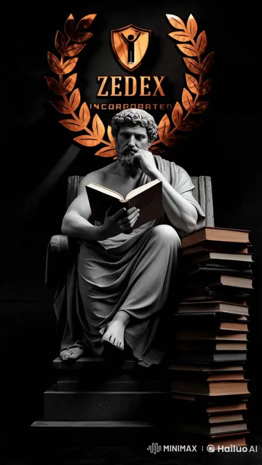 Animated Statue Embodies Knowledge Journey at Zedex – AI Generated Video | Hailuo AI