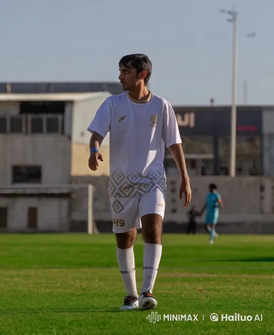 Young Soccer Player in White Jersey on Green Field – AI Generated Video | Hailuo AI