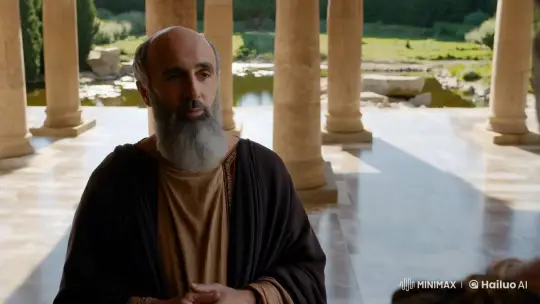 Plato in Ancient Athenian Academy – AI Generated Video | Hailuo AI