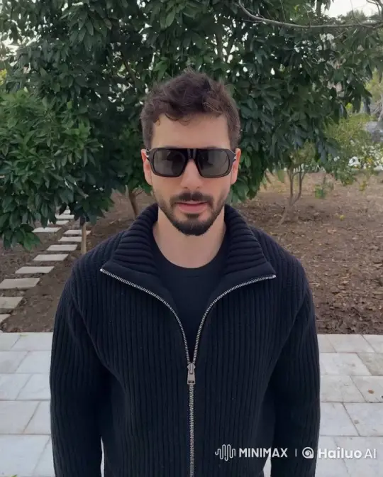 Man Smokes Cigarette Outdoors with Deliberate Calm – AI Generated Video | Hailuo AI