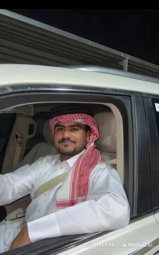 Man Smoking in Parked Car at Night – AI Generated Video | Hailuo AI