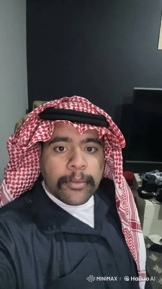 Man in Traditional Attire Contemplatively Smokes Indoors – AI Generated Video | Hailuo AI