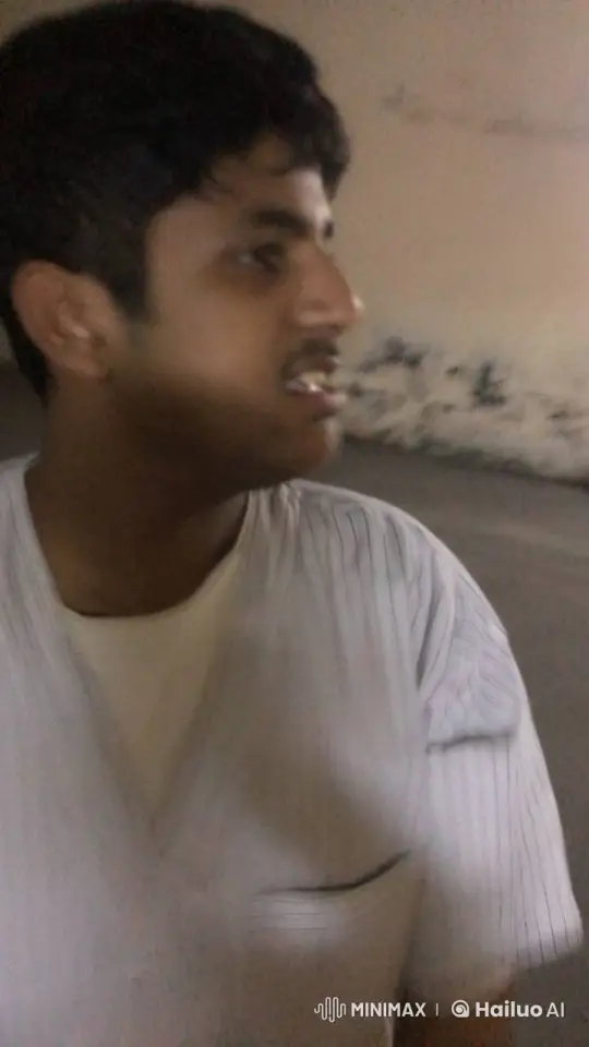 Person in Profile Smoking Calmly Against a Wall – AI Generated Video | Hailuo AI
