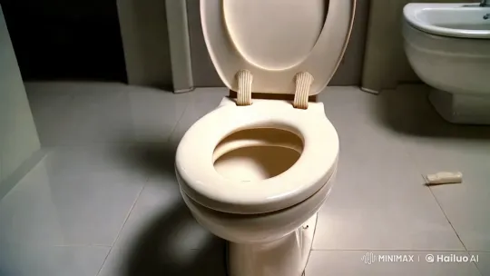 Slow-Motion Explosion of a Toilet Bowl – AI Generated Video | Hailuo AI