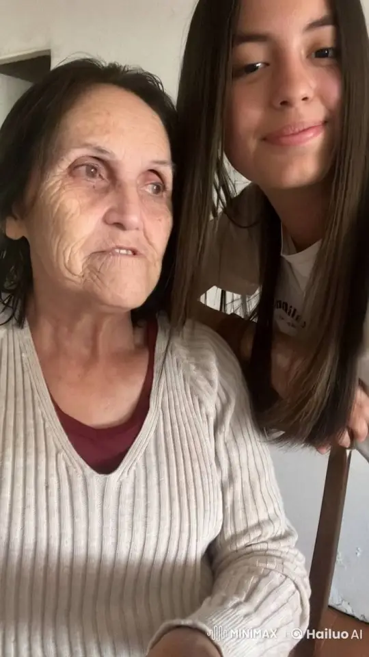 Elderly Woman and Young Woman Share Embrace – AI Generated Video | Hailuo AI