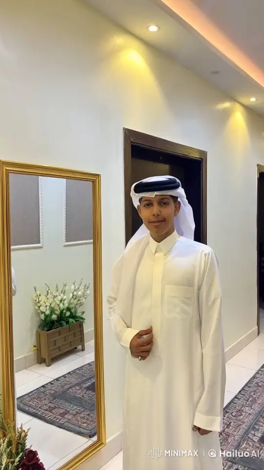 Young Man Smoking Calmly in Hallway – AI Generated Video | Hailuo AI