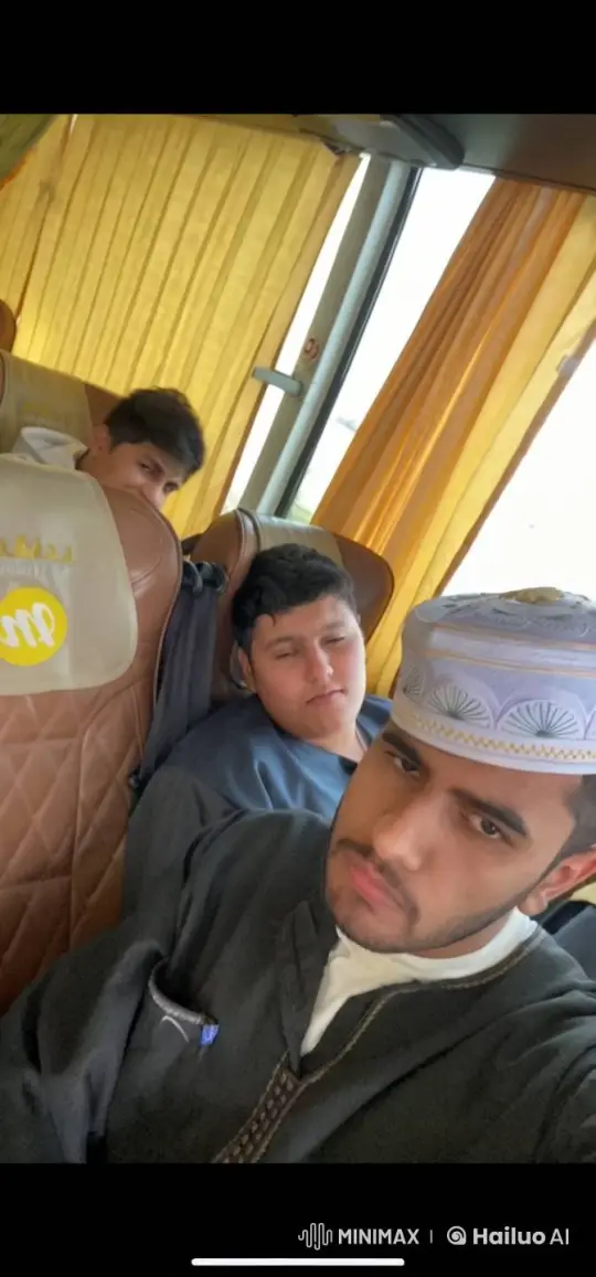 Young Men on Bus Smoking and Resting – AI Generated Video | Hailuo AI