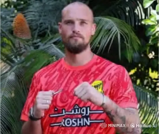 Man in Garden Smokes Cigarette with Neutral Expression – AI Generated Video | Hailuo AI