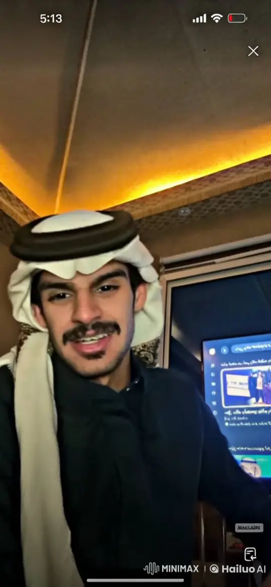 Young Man Relaxing with Cigarette Indoors – AI Generated Video | Hailuo AI
