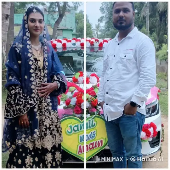 Jamil and Anam's Loving Wedding Moment Captured in Live2D Animation – AI Generated Video | Hailuo AI
