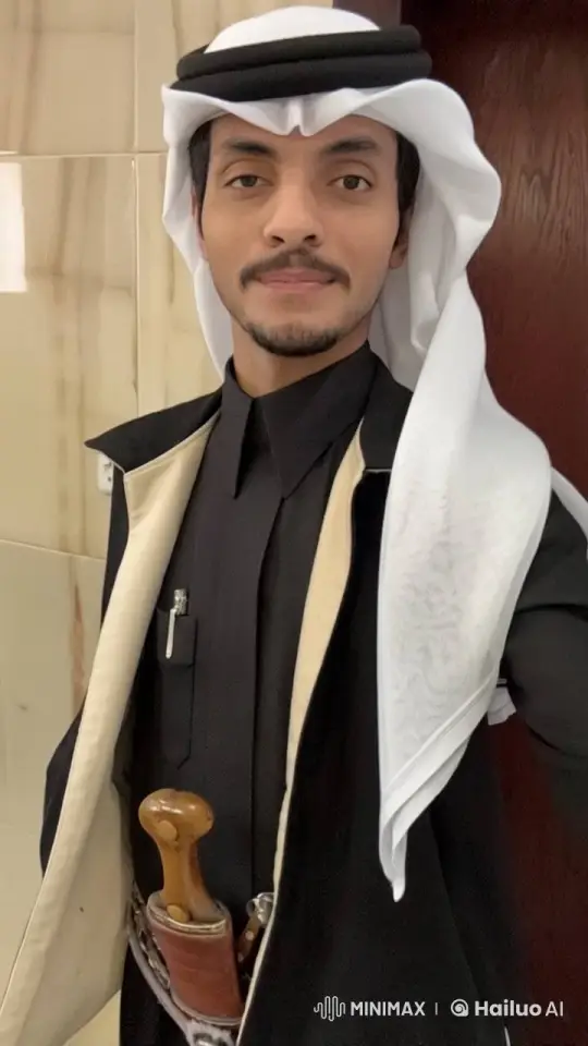 Man in Traditional Attire Poses with Composed Expression – AI Generated Video | Hailuo AI