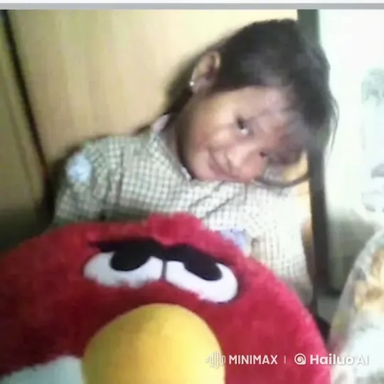 Young Girl Sings Cheerfully with Animated Plush Toy – AI Generated Video | Hailuo AI
