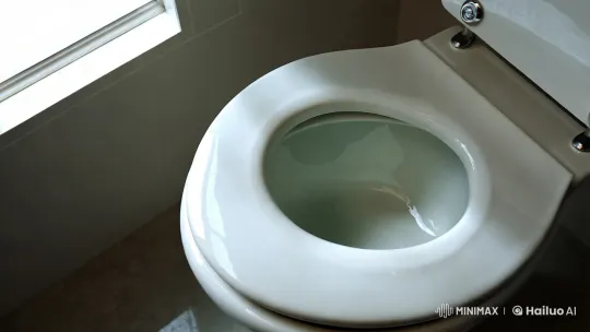 Aesthetic Explosion: Toilet Shatters in Slow-Motion Artistry – AI Generated Video | Hailuo AI