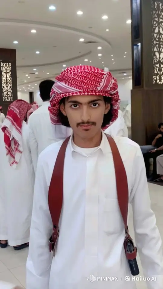 Young Man Smokes Cigarette in Traditional Attire – AI Generated Video | Hailuo AI