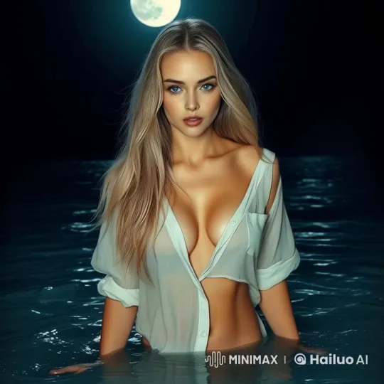 Enchanted Moonlit Reflections in Live2D Animation – AI Generated Video | Hailuo AI