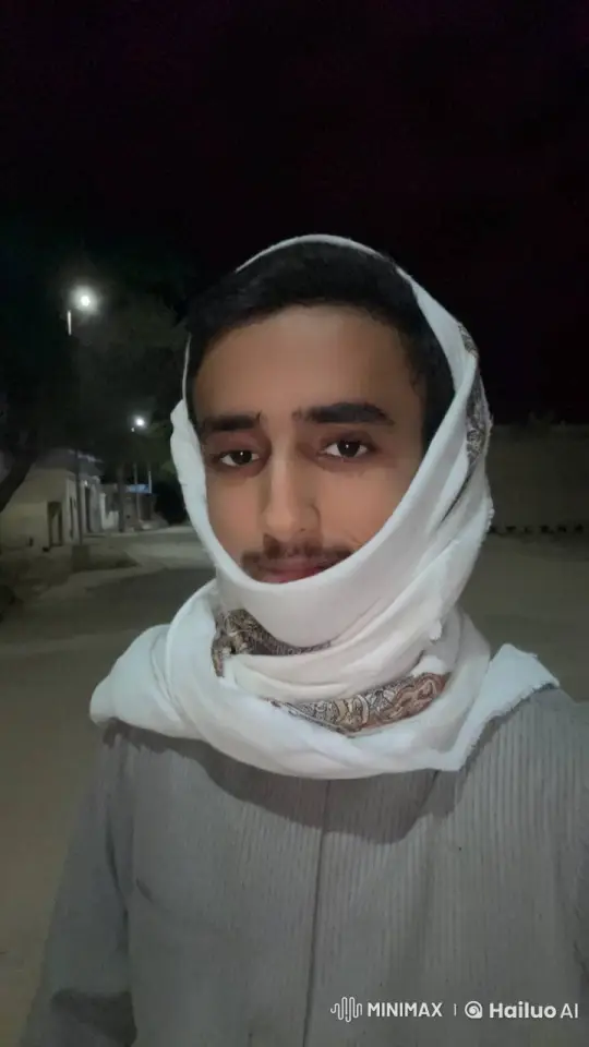 Young Man Smoking Calmly on a Quiet Street Night – AI Generated Video | Hailuo AI