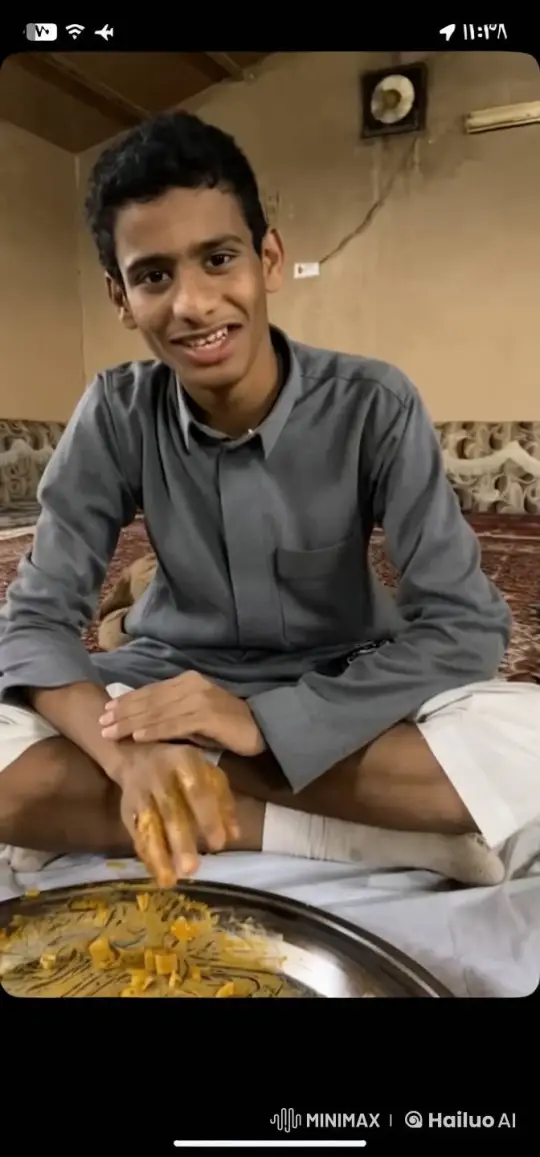Young Man Enjoying a Cigarette in a Quiet Room – AI Generated Video | Hailuo AI