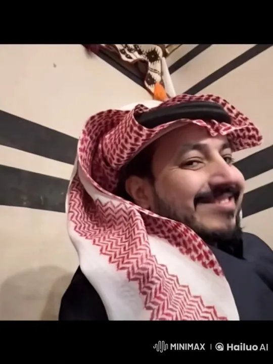 Man Smokes Cigarette in Traditional Attire – AI Generated Video | Hailuo AI