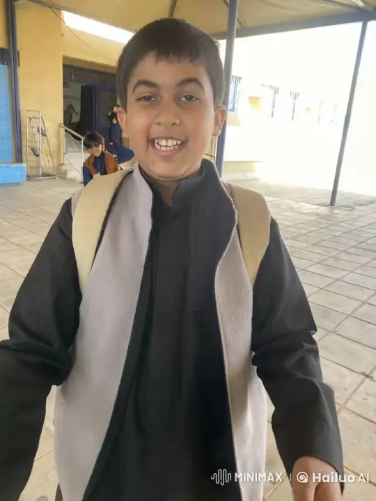 Young Boy Smiles, Smokes Under Canopy – AI Generated Video | Hailuo AI