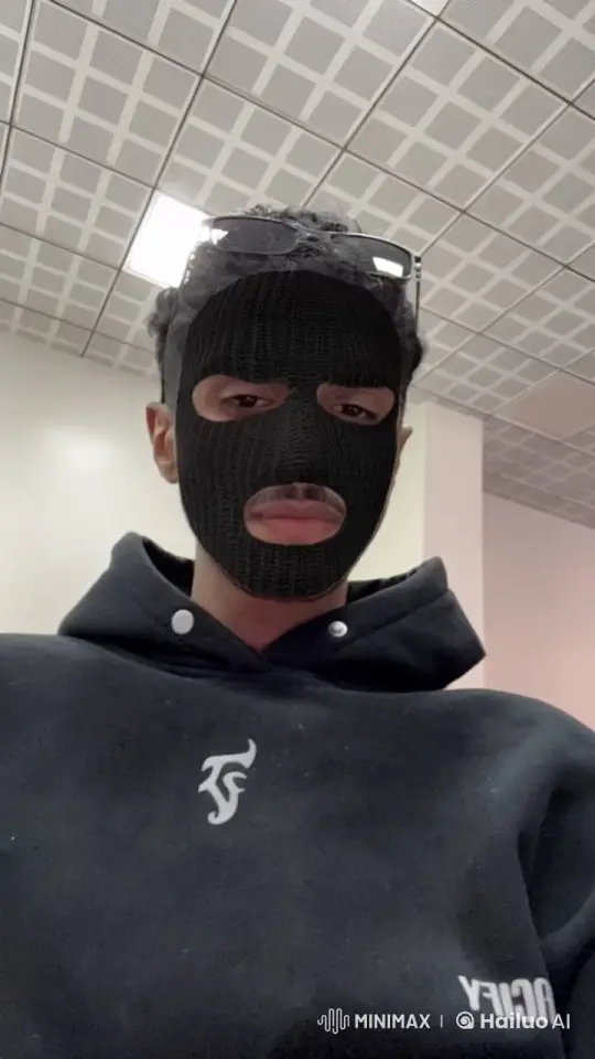 Mysterious Person Smokes Calmly Indoors – AI Generated Video | Hailuo AI