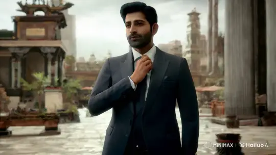Chaivala Aadmi: A Dignified Figure in Urban Elegance – AI Generated Video | Hailuo AI