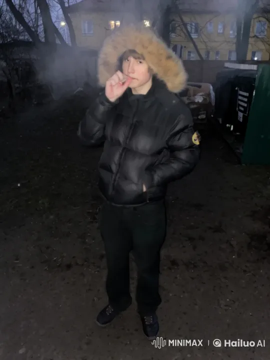 Person Smoking Blunt in Dimly Lit Area Rendered in Live2D – AI Generated Video | Hailuo AI