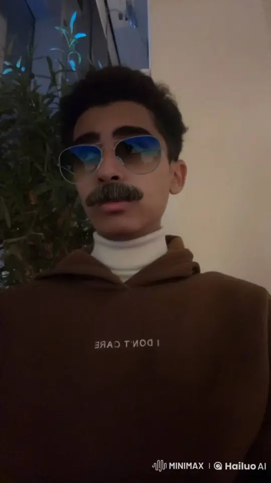 Person in Hoodie Smokes Calmly in Dimly Lit Area – AI Generated Video | Hailuo AI
