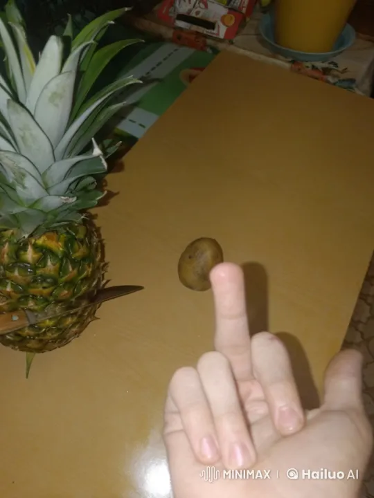 Potato with Kalashnikov Shoots at Pineapple – AI Generated Video | Hailuo AI