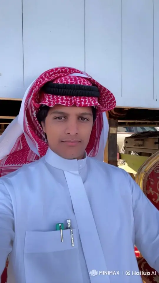 Young Man Lights Cigarette in Traditional Attire – AI Generated Video | Hailuo AI