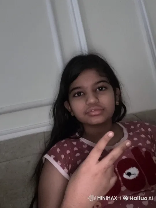 Girl Smoking Calmly Against Beige Wall – AI Generated Video | Hailuo AI