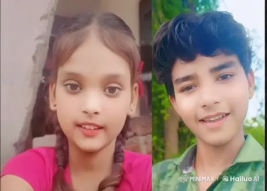 Affectionate First Kiss Between Young Couple – AI Generated Video | Hailuo AI