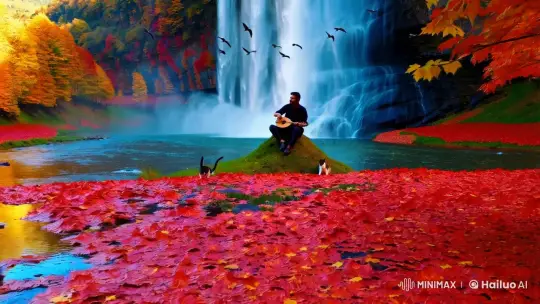 Autumn Serenade in a Tranquil Landscape – AI Generated Video | Hailuo AI