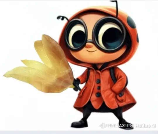 Curious Case: Ladybug Detective's Trail Adventure – AI Generated Video | Hailuo AI