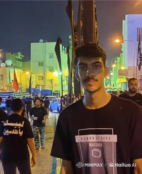 Young Man Smokes Amidst Bustling Night Street Scene – AI Generated Video | Hailuo AI