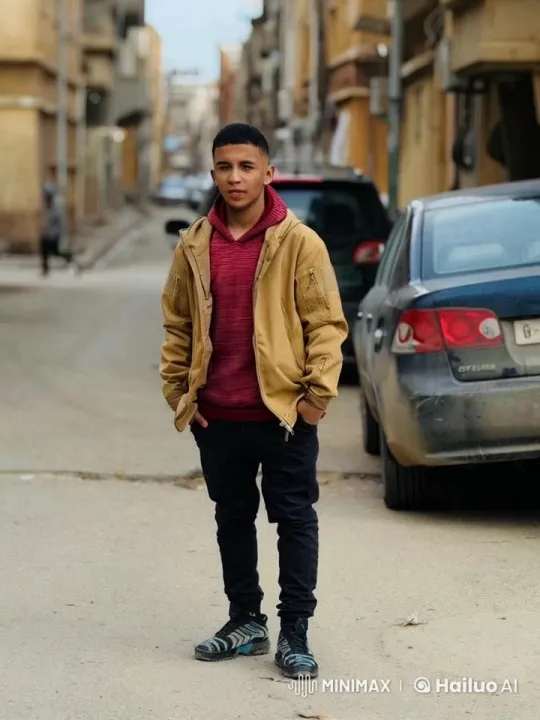 Young Man Smokes on a Quiet Urban Street – AI Generated Video | Hailuo AI