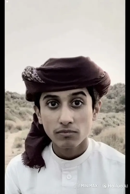 Traditional Attire, Reflective Smoking Scene – AI Generated Video | Hailuo AI