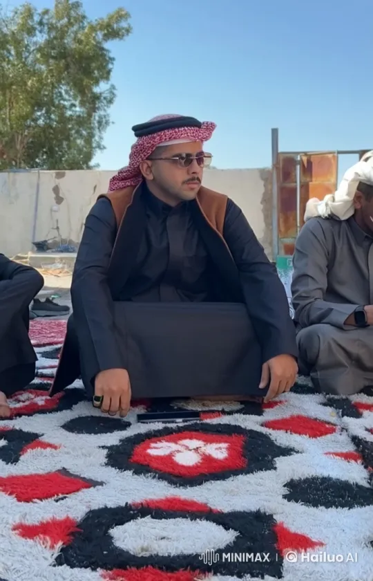Traditional Attired Men Contemplate Outdoors – AI Generated Video | Hailuo AI