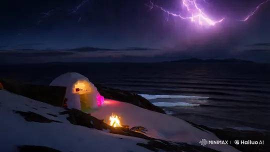 Children Thrive on Mountain Peak, Balancing Nature's Beauty and Playfulness – AI Generated Video | Hailuo AI
