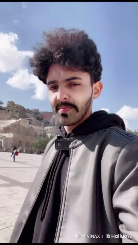 Young Man Reflecting in Urban Setting – AI Generated Video | Hailuo AI