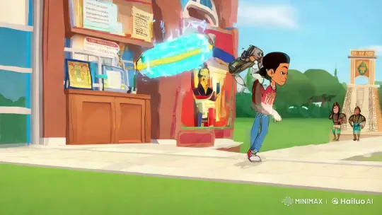 Title: "Ali, Guardian of Time: Time-Travel Adventures" – AI Generated Video | Hailuo AI