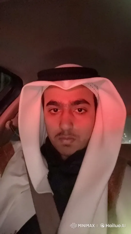 Young Man Reflects in Red-Lit Car with Cigarette – AI Generated Video | Hailuo AI