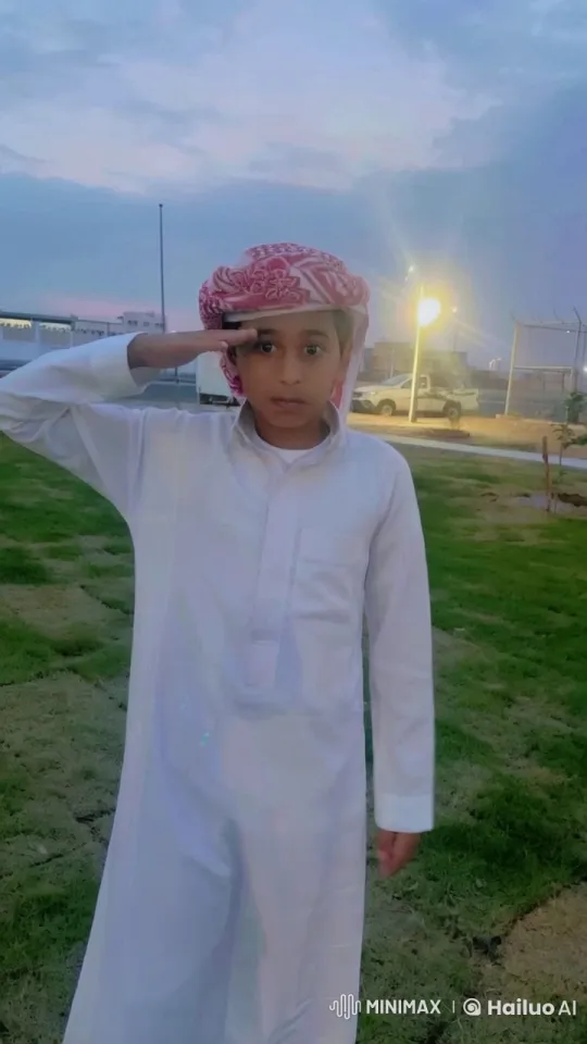 Boy Imagines Smoking in Tranquil Dusk Setting – AI Generated Video | Hailuo AI